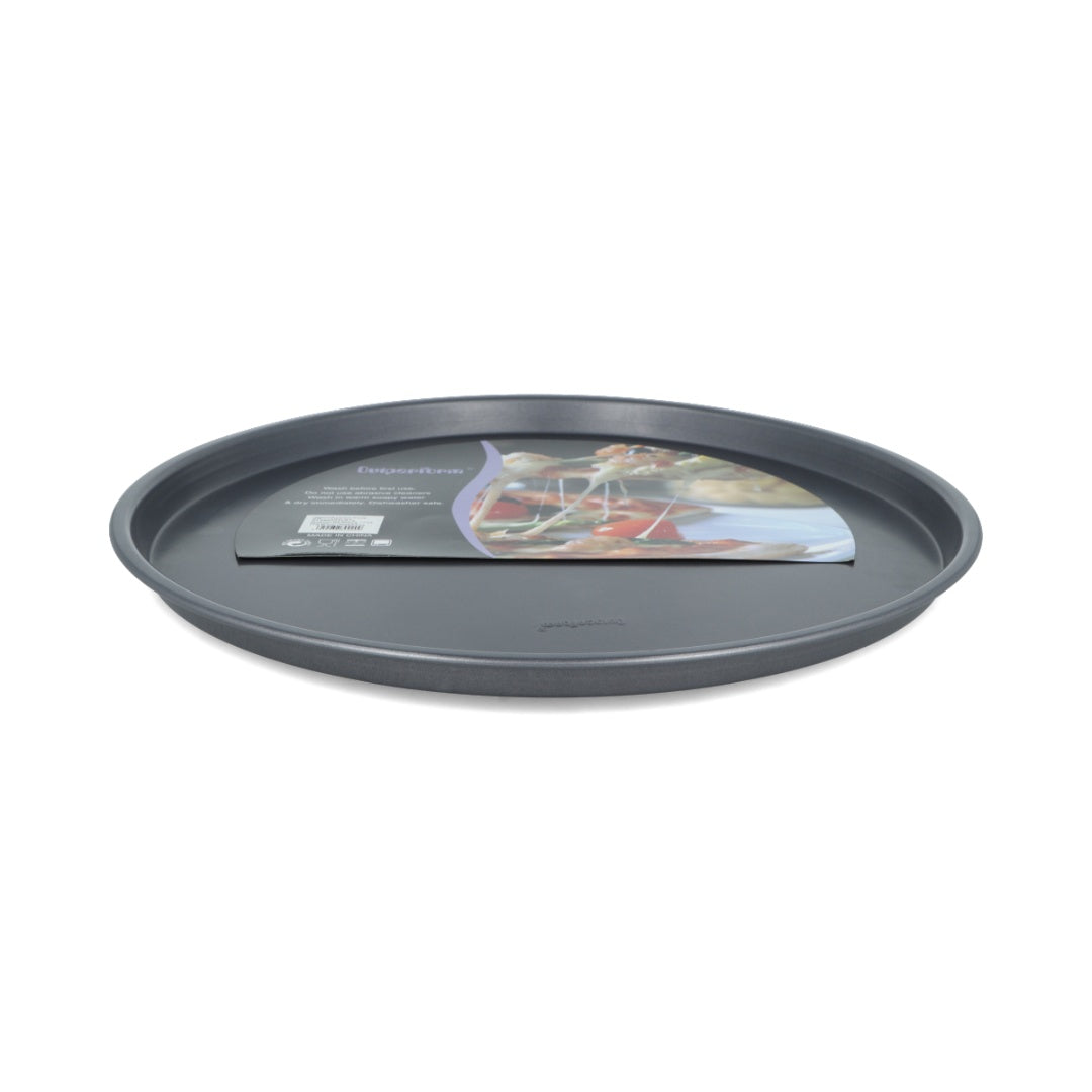 Asadera antiadherente para pizza redonda 28 cm