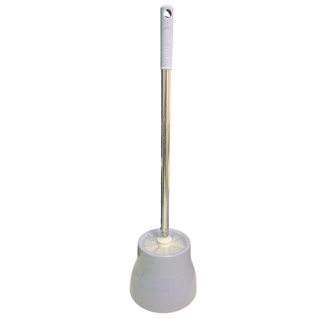 Cepillo de baño con base de plástico gris 51x13cm