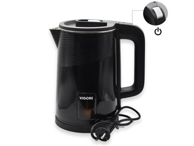 Jarra eléctrica Vigore negra 2.3L