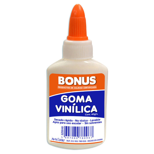 Goma vinílica Bonus® 40grs