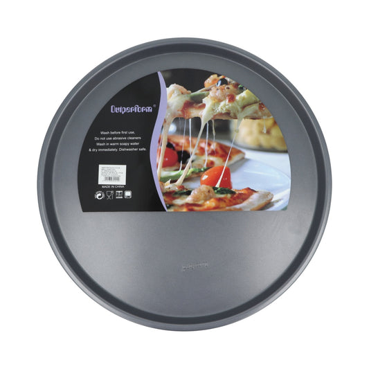 Asadera antiadherente para pizza redonda 28 cm